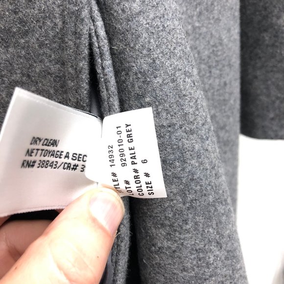 BNWT Women's DKNY Cold Weather Trench Wool Coat - Picture 8 of 8